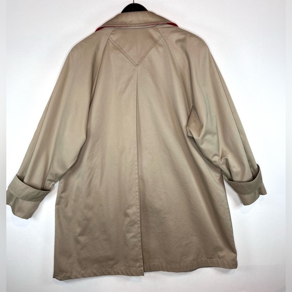 London Fog VTG women’s swing overcoat size 10 removable wool blend lining - Picture 12 of 13
